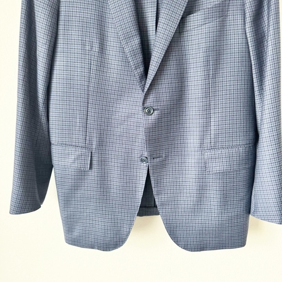 Ermenegildo Zegna Blue Wool 10 Pocket Jacket - Picture 2 of 16